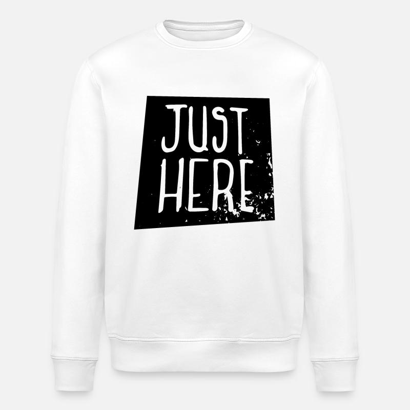 Nur hier - Stanley/Stella Unisex Bio-Sweatshirt ROLLER - Weiß