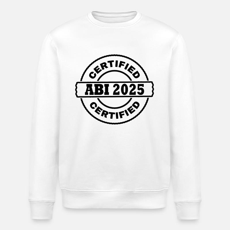 Abi 2025 - Stanley/Stella Unisex Bio-Sweatshirt ROLLER - Weiß
