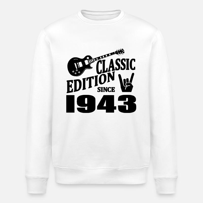 Edition classique depuis 1943 - Sweat bio ROLLER Stanley/Stella Unisexe - blanc