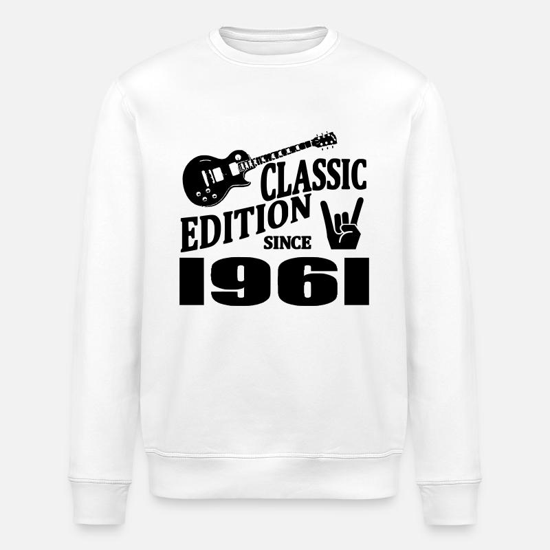 Classic edition since 1961 - Stanley/Stella ROLLER Unisex Organic Sweatshirt - white