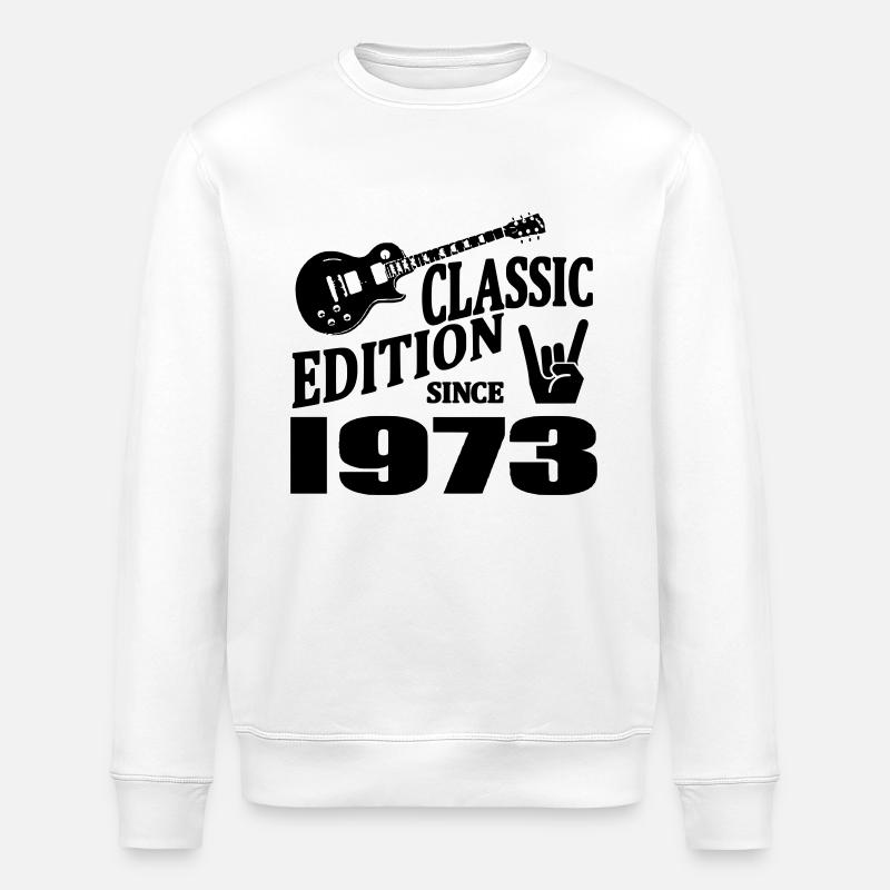 Classic edition since 1973 - Stanley/Stella ROLLER Unisex Organic Sweatshirt - white