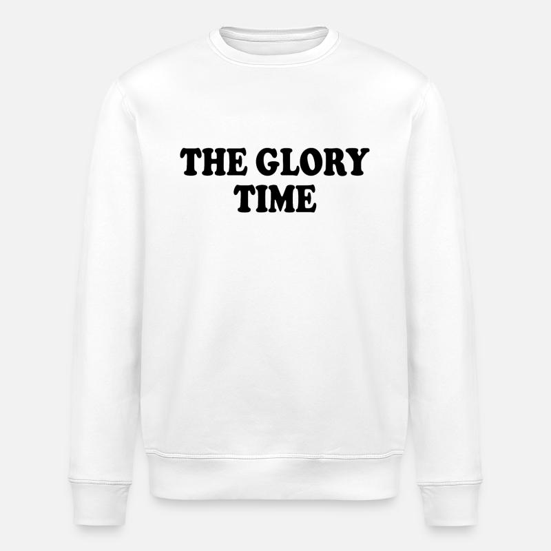 The glory time - Stanley/Stella Unisex Bio-Sweatshirt ROLLER - Weiß