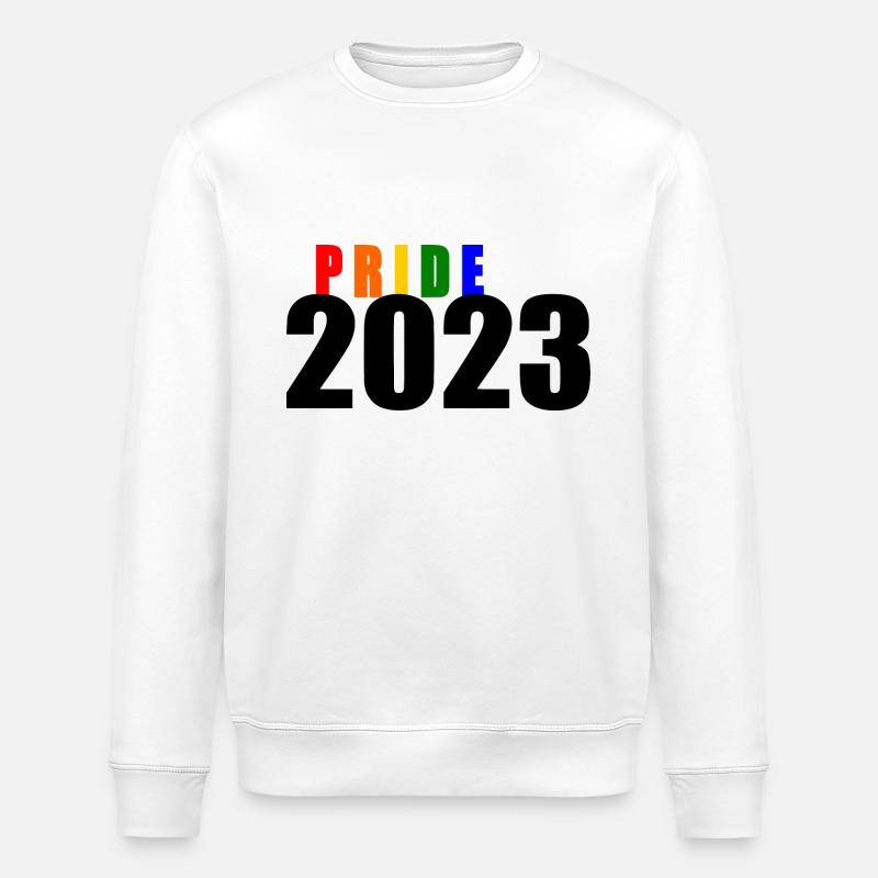 Pride 2023 - Sweat bio ROLLER Stanley/Stella Unisexe - blanc