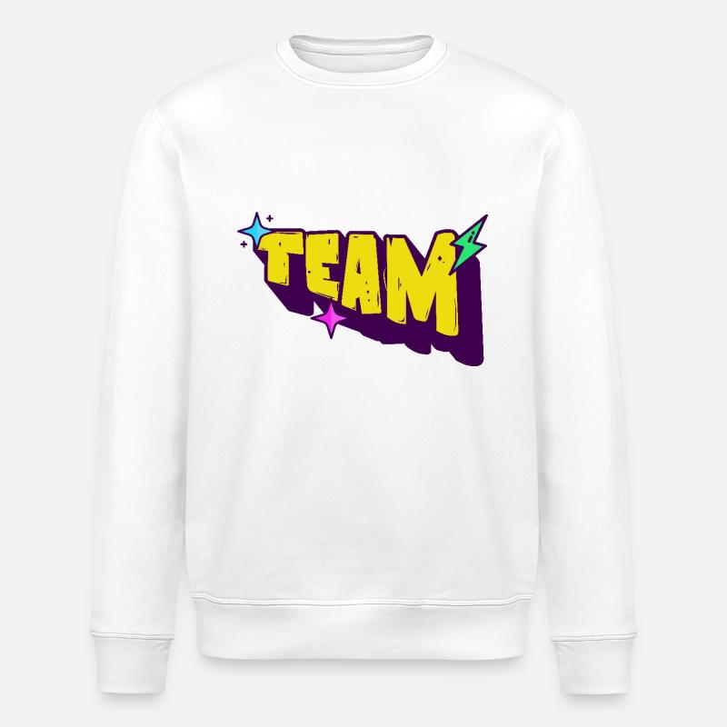 Team - Stanley/Stella Unisex Bio-Sweatshirt ROLLER - Weiß