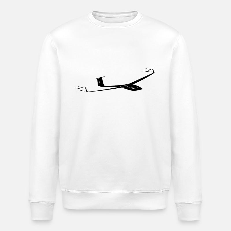 glider - Stanley/Stella ROLLER Unisex Organic Sweatshirt - white