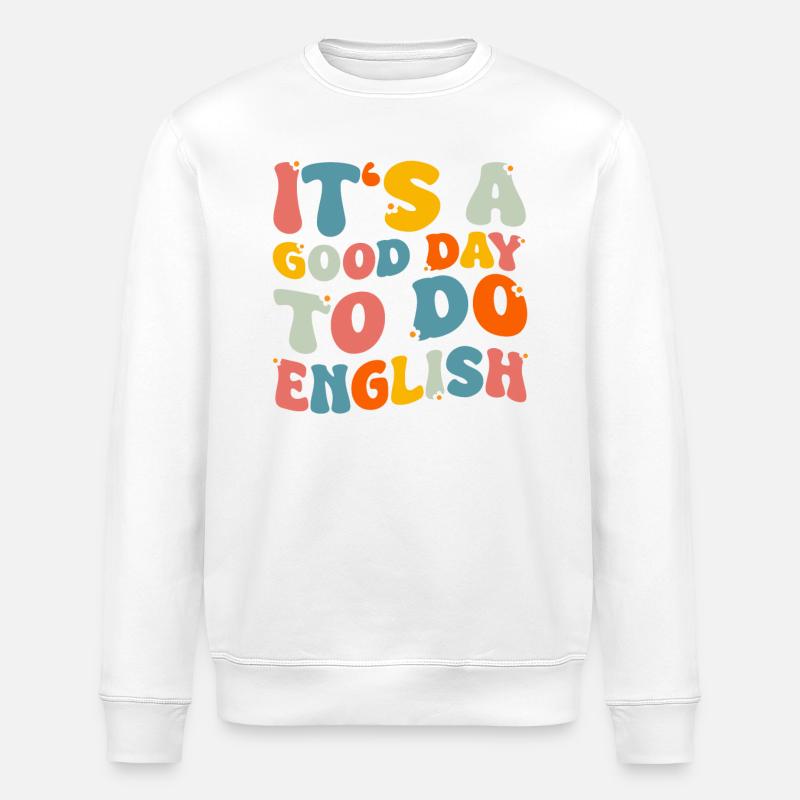 Enseignant Professeur d’école Enseignant Enseignant - Sweat bio ROLLER Stanley/Stella Unisexe - blanc