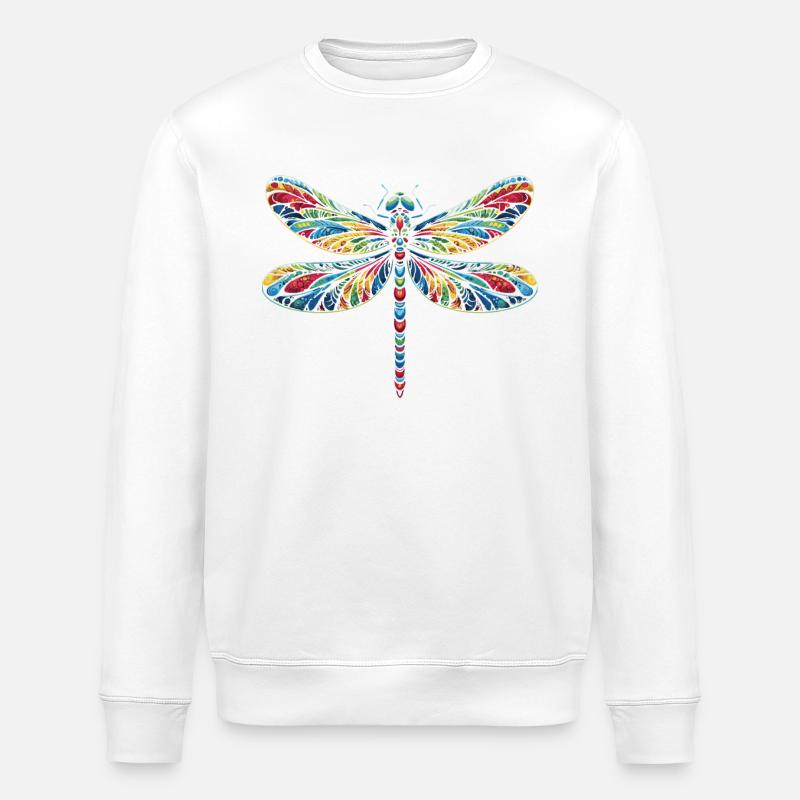 libellule libellules insectes nature - Sweat bio ROLLER Stanley/Stella Unisexe - blanc