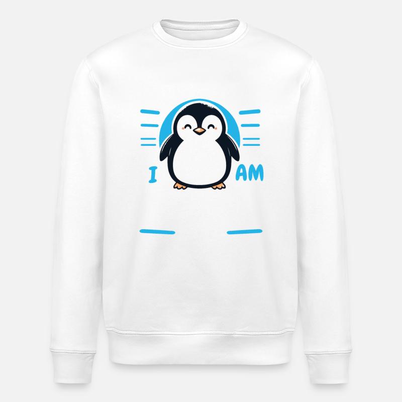 Pingouin Pingouin Animal - Sweat bio ROLLER Stanley/Stella Unisexe - blanc