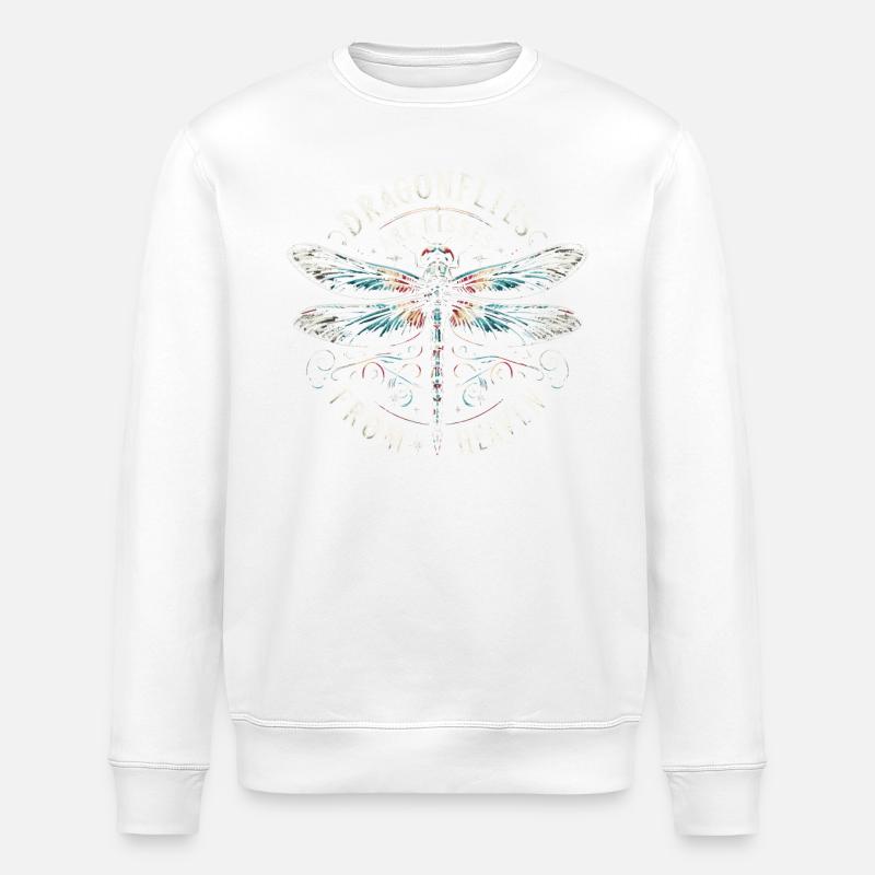 libellule libellules insectes nature - Sweat bio ROLLER Stanley/Stella Unisexe - blanc
