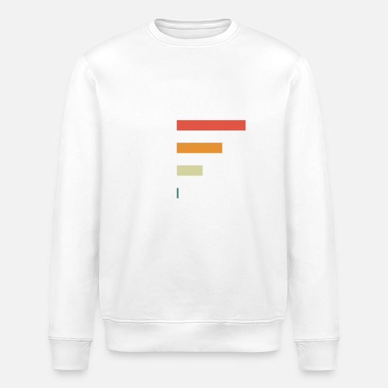 Curling Curling Curling Curling - Stanley/Stella ROLLER Unisex Organic Sweatshirt - white