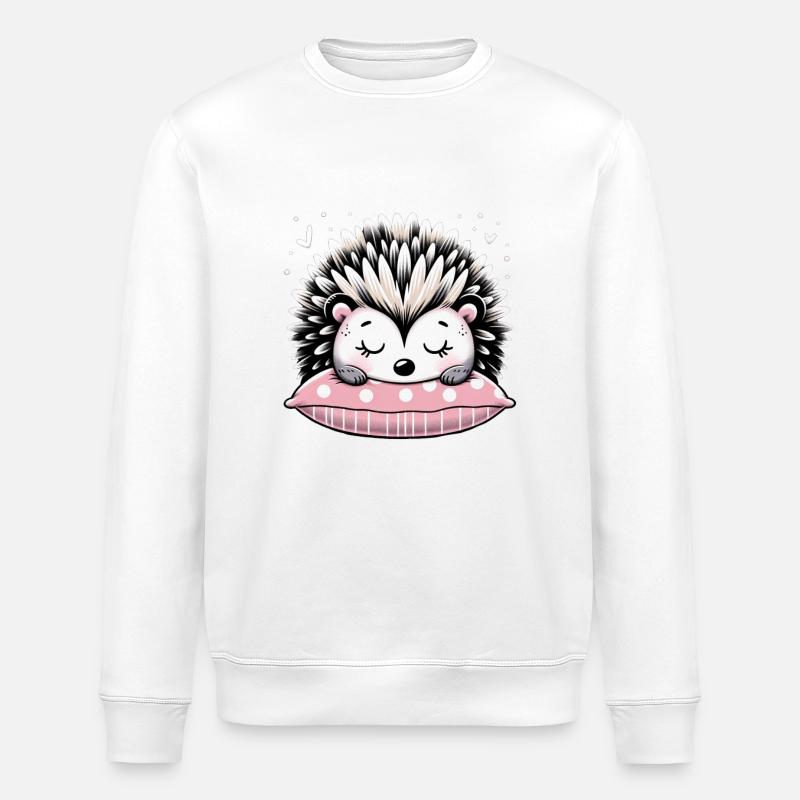 Hérisson, Piquant, Animal, Hérisson - Sweat bio ROLLER Stanley/Stella Unisexe - blanc