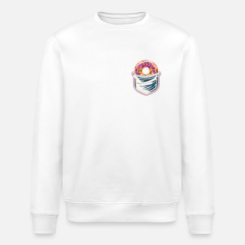 Beignet Beignets Candy Bagel - Sweat bio ROLLER Stanley/Stella Unisexe - blanc