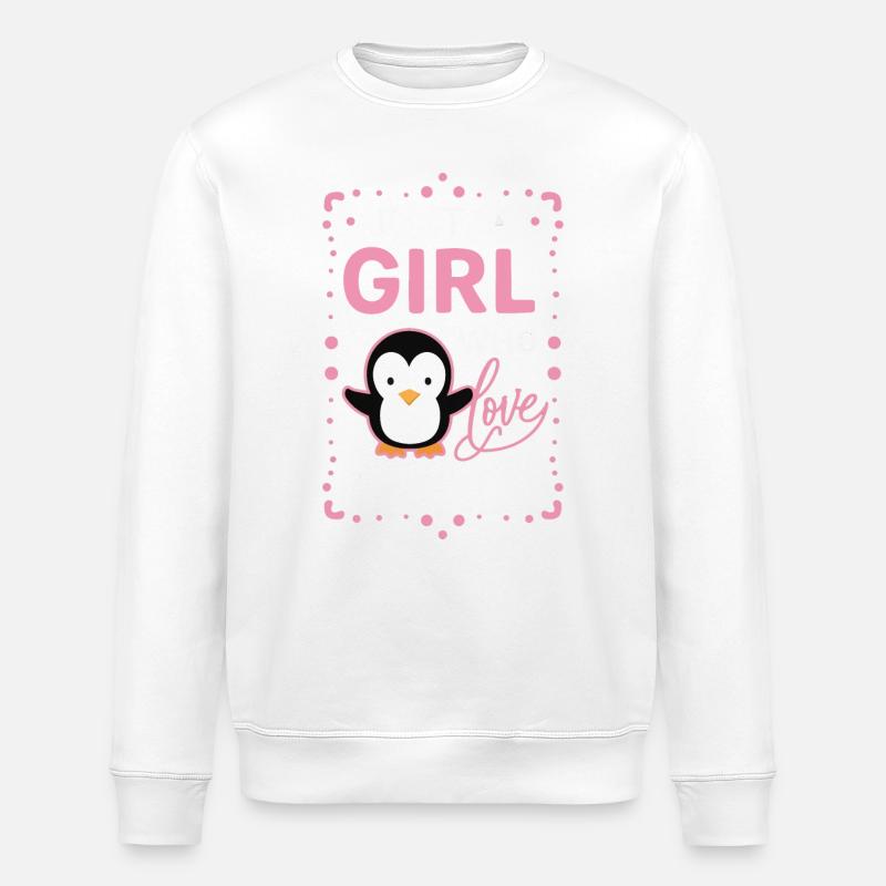 Pingouin Pingouin Animal - Sweat bio ROLLER Stanley/Stella Unisexe - blanc