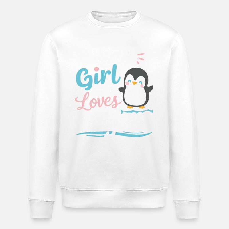 Pingouin Pingouin Animal - Sweat bio ROLLER Stanley/Stella Unisexe - blanc