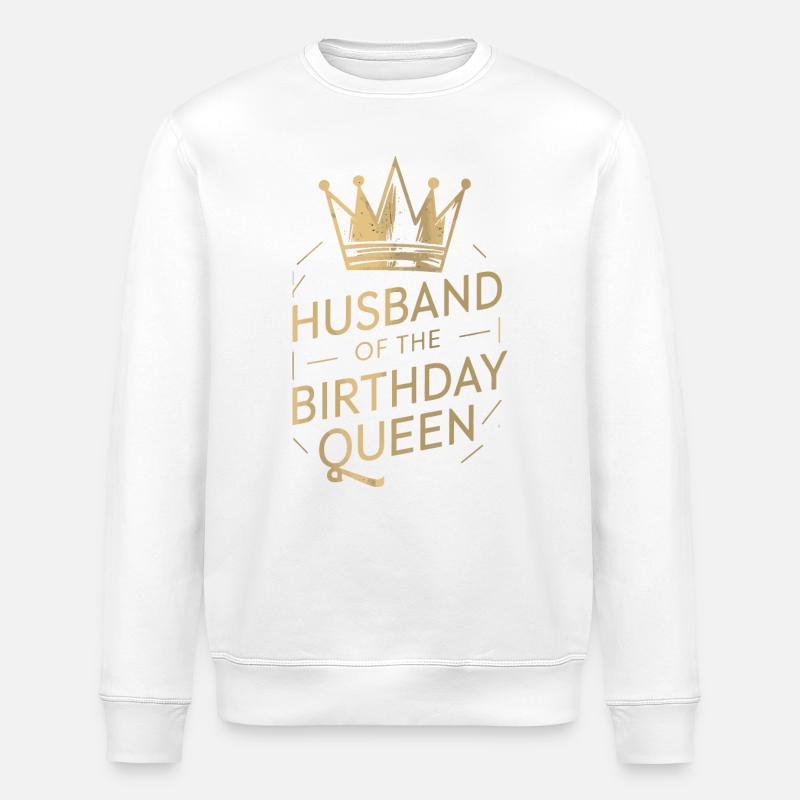 Mari, Conjoint, Famille, Mariage - Sweat bio ROLLER Stanley/Stella Unisexe - blanc