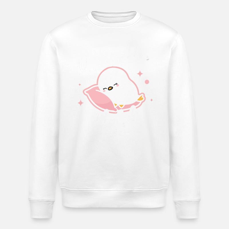 Pingouin, petits pingouins, manchot empereur - Sweat bio ROLLER Stanley/Stella Unisexe - blanc