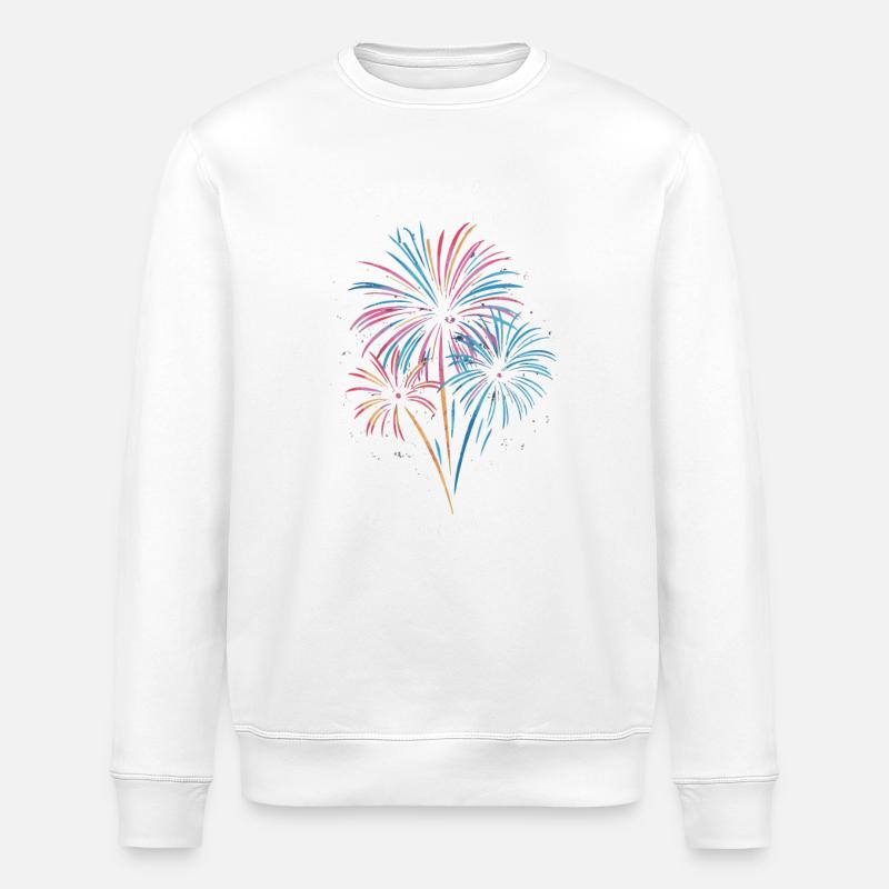Pyrotechnie Feux d’artifice Pyrotechnie - Sweat bio ROLLER Stanley/Stella Unisexe - blanc