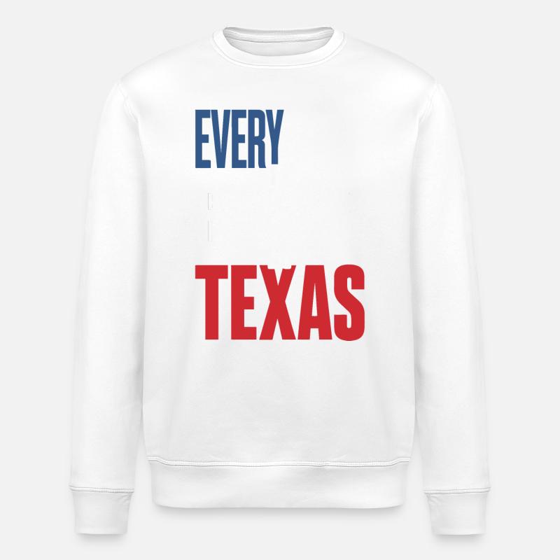 État du Texas Texans Texas - Sweat bio ROLLER Stanley/Stella Unisexe - blanc