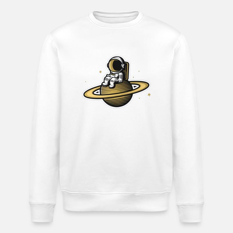 Astronaute Astronaute Cosmonaute Fusée Spatiale - Sweat bio ROLLER Stanley/Stella Unisexe - blanc