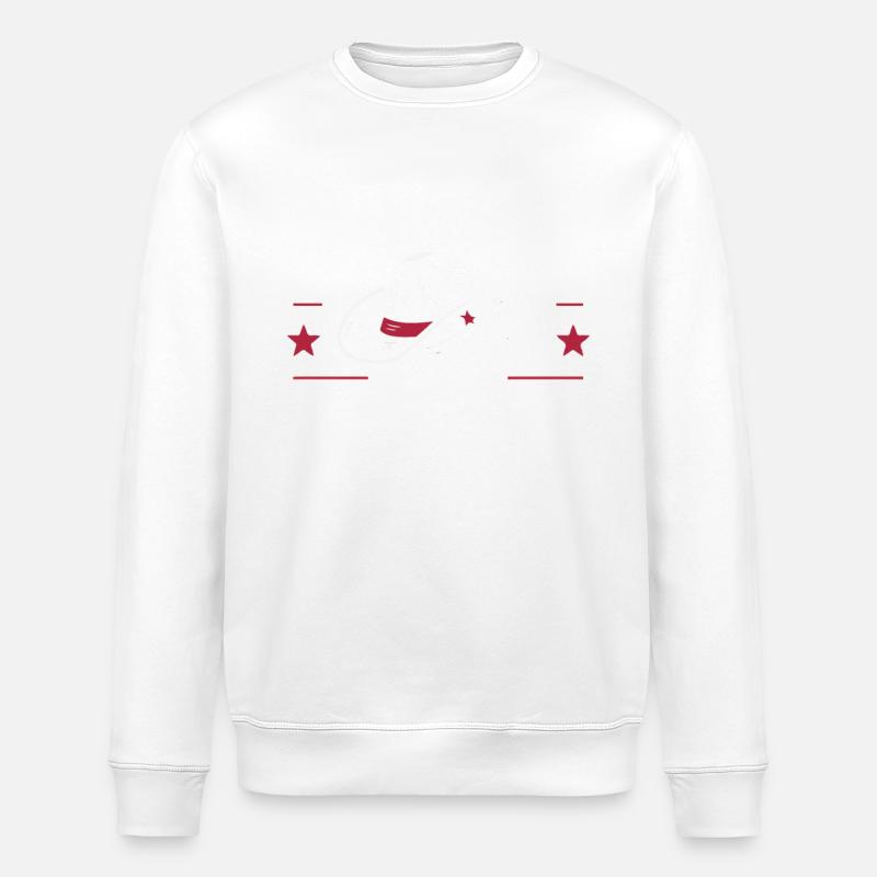 Texas State Texans Texas - Stanley/Stella ROLLER Unisex Organic Sweatshirt - white