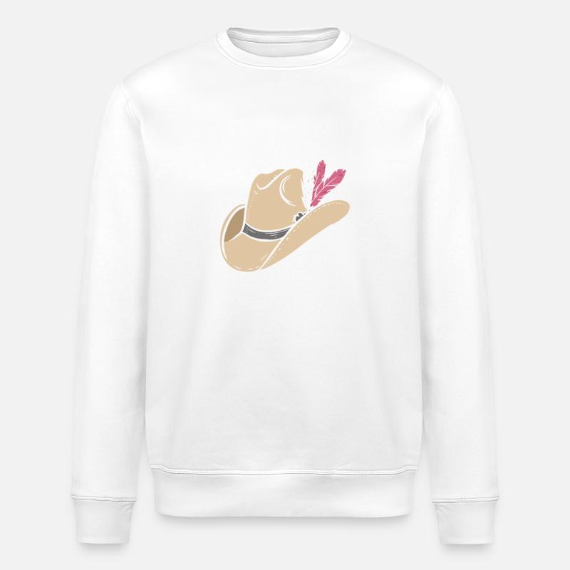 Texas State Texans Texas - Stanley/Stella ROLLER Unisex Organic Sweatshirt - white