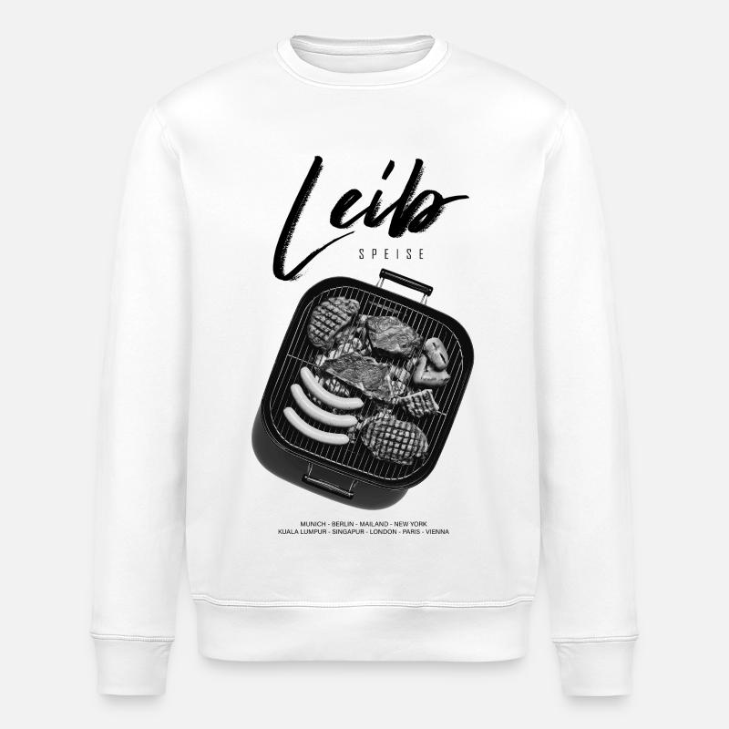 Leibspeise - Stanley/Stella Unisex Bio-Sweatshirt ROLLER - Weiß