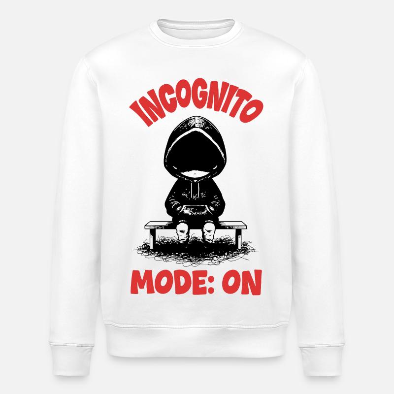 Incognito Mode On Introvert Manga - Sweat bio ROLLER Stanley/Stella Unisexe - blanc