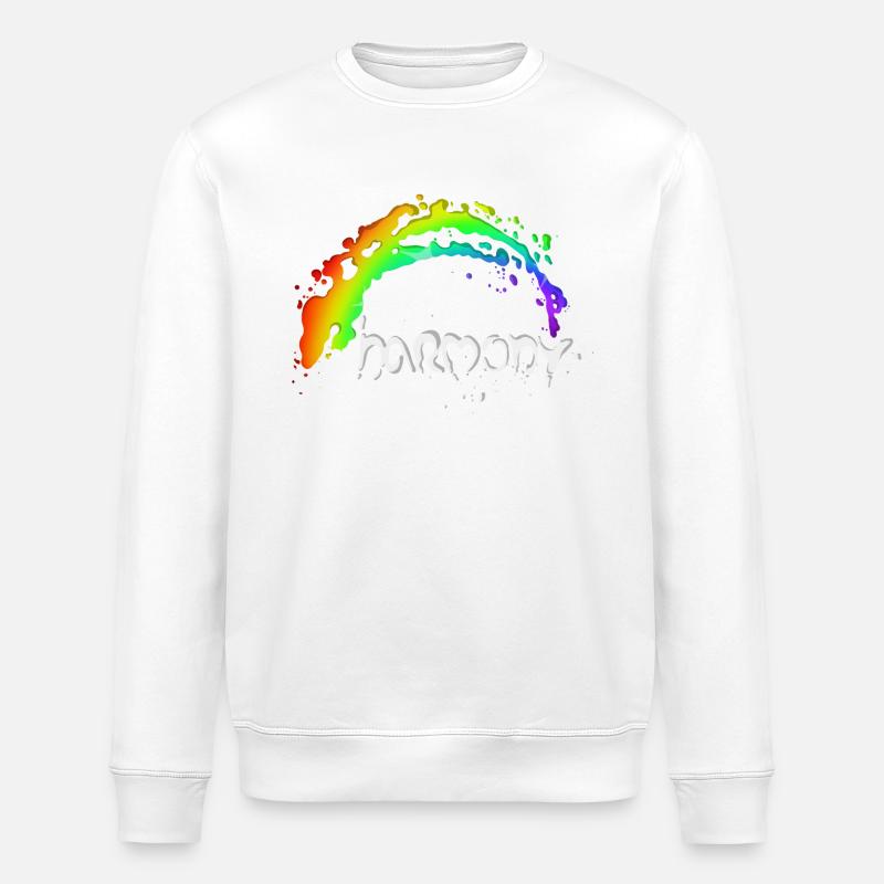 Harmony - Stanley/Stella ROLLER Unisex Organic Sweatshirt - white