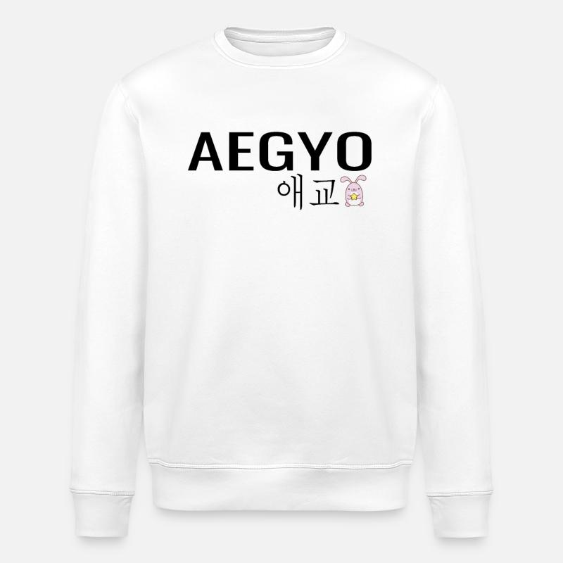 K Pop Aegyo - Sweat bio ROLLER Stanley/Stella Unisexe - blanc