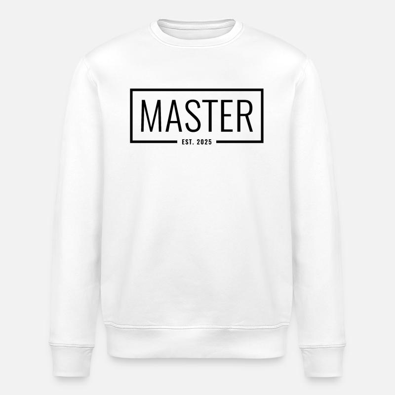 Master Est. 2025 - Stanley/Stella Unisex Bio-Sweatshirt ROLLER - Weiß