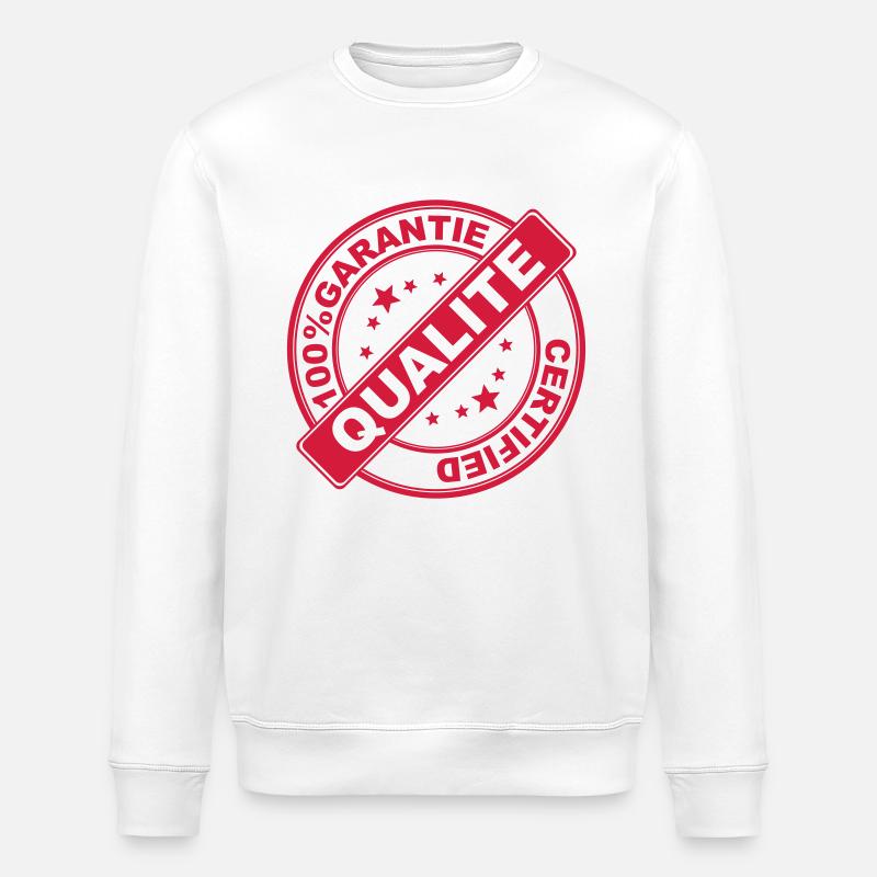 100%Garantie - Stanley/Stella Unisex Bio-Sweatshirt ROLLER - Weiß