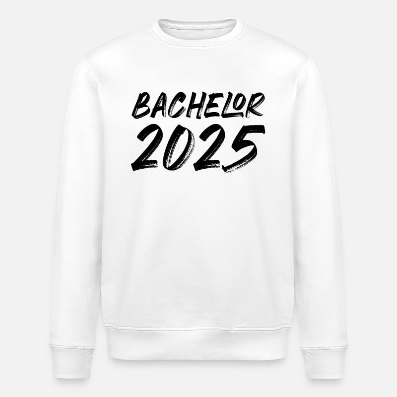 Bachelor 2025 - Stanley/Stella Unisex Bio-Sweatshirt ROLLER - Weiß