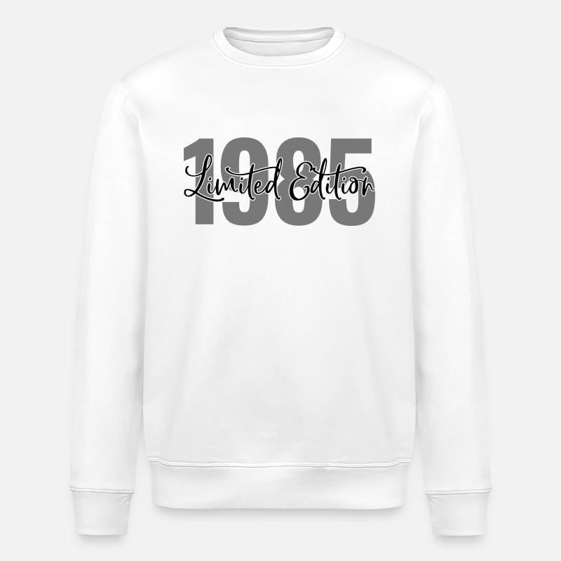 Limited edition 1985 - Stanley/Stella Unisex Bio-Sweatshirt ROLLER - Weiß