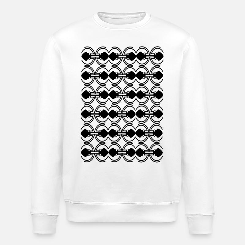 Aufwändig - Stanley/Stella Unisex Bio-Sweatshirt ROLLER - Weiß