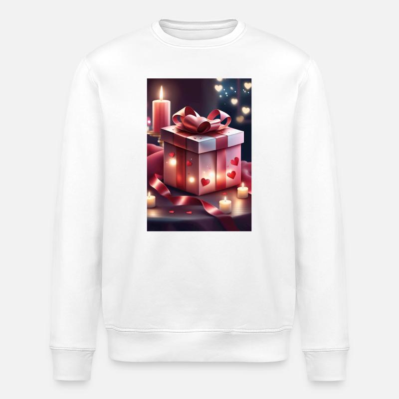 Beau cadeau - Sweat bio ROLLER Stanley/Stella Unisexe - blanc