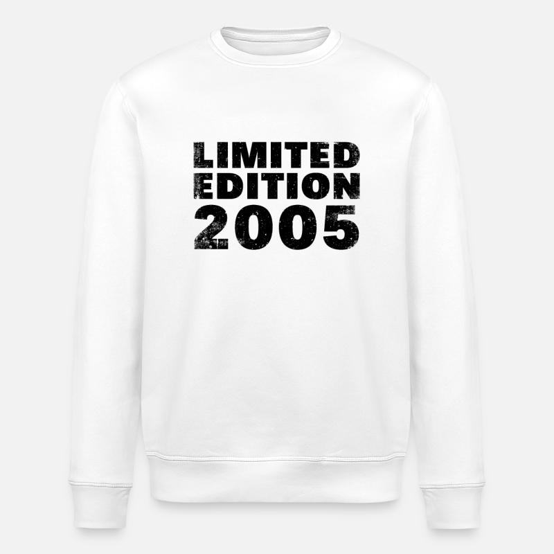 Limitierte Auflage 2005 - Stanley/Stella Unisex Bio-Sweatshirt ROLLER - Weiß