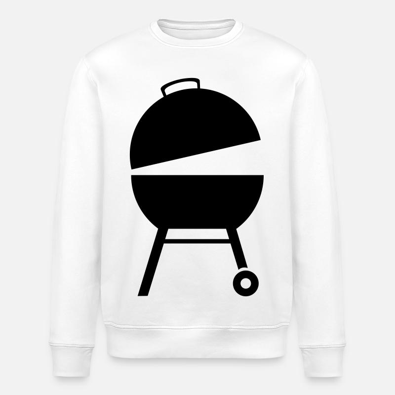 grill - Stanley/Stella ROLLER Unisex Organic Sweatshirt - white