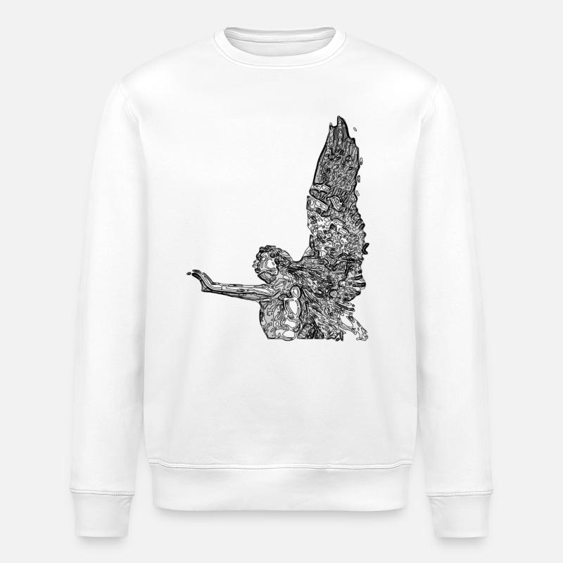 Ange - Sweat bio ROLLER Stanley/Stella Unisexe - blanc