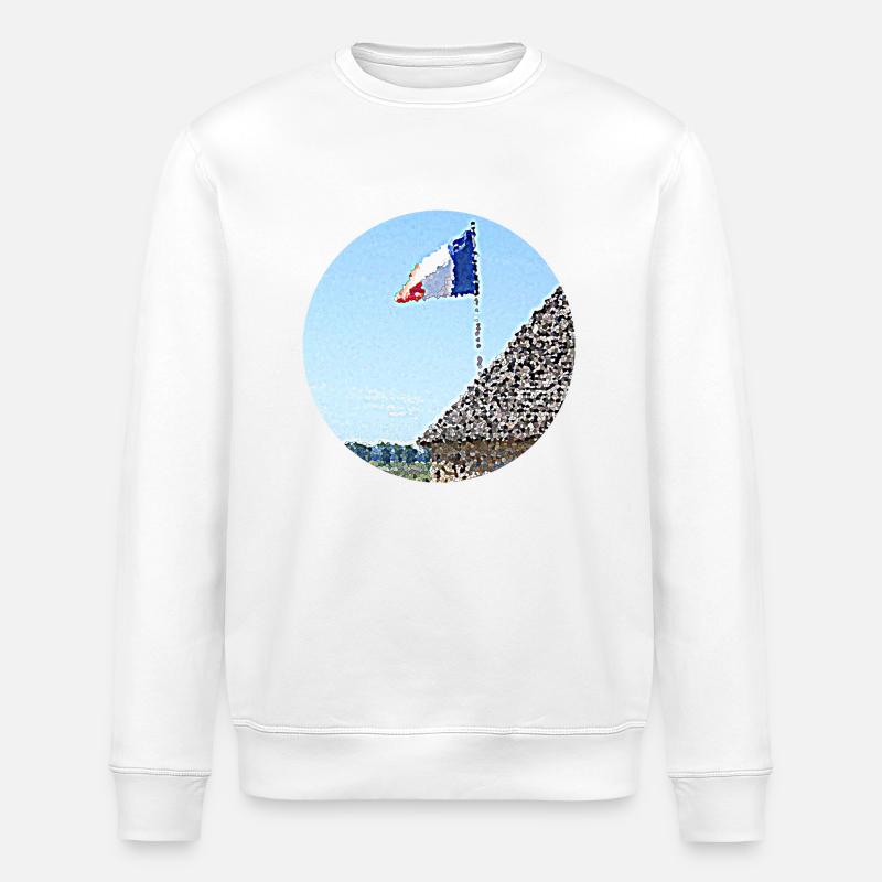 Heimat und Landsmann - Stanley/Stella Unisex Bio-Sweatshirt ROLLER - Weiß