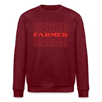 Agriculteur Agriculteur Laboureur Horticulteur Agriculteur - Sweat bio ROLLER Stanley/Stella Unisexe - blanc - Devant - Nik (191cm)