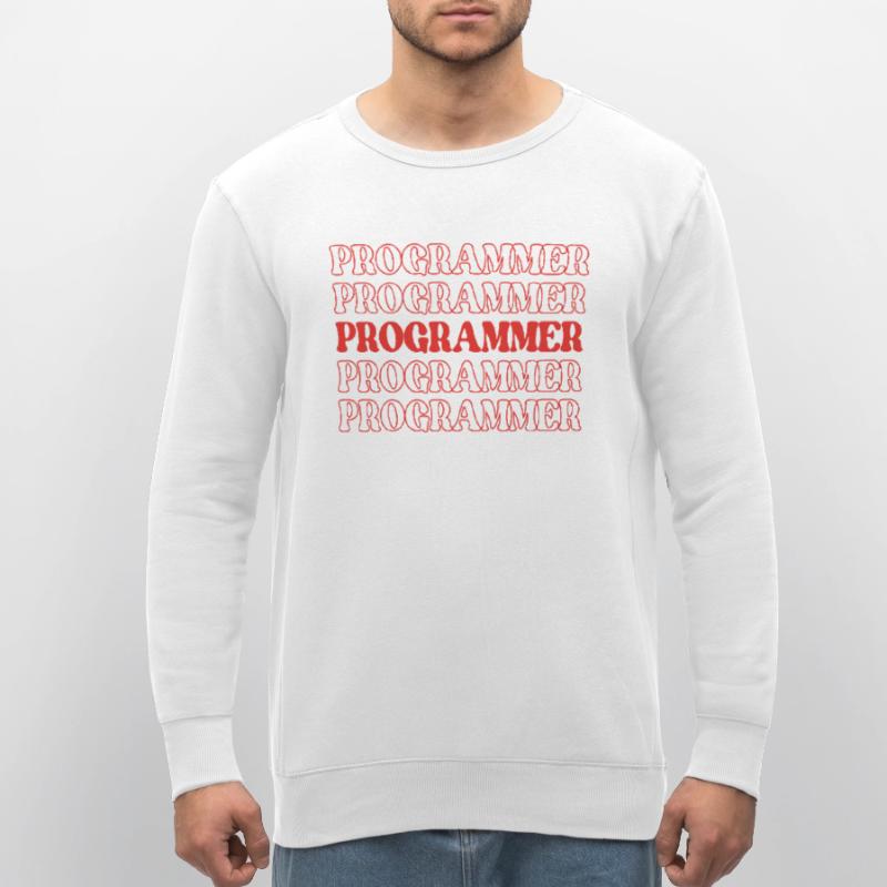 Programmer Coder Developer Coder Software Engineer Stanley/Stella ROLLER Unisex Organic Sweatshirt