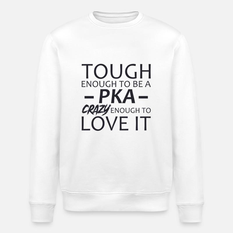 PKA Crazy Pharmacy - Sweat bio ROLLER Stanley/Stella Unisexe - blanc