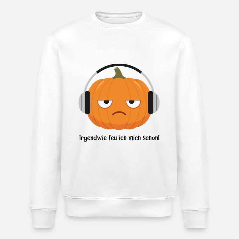 Ich freu mich schon ! - Stanley/Stella Unisex Bio-Sweatshirt ROLLER - Weiß