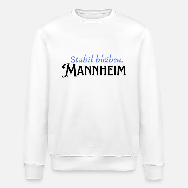 Stabil bleiben Mannheim - Stanley/Stella Unisex Bio-Sweatshirt ROLLER - Weiß