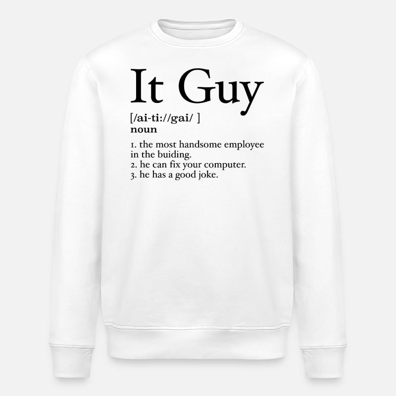 Definition des It-Mannes - Stanley/Stella Unisex Bio-Sweatshirt ROLLER - Weiß