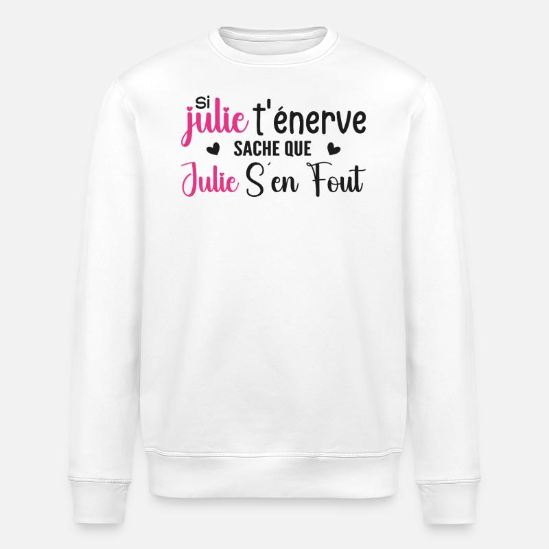 Julie - Stanley/Stella Unisex Bio-Sweatshirt ROLLER - Weiß
