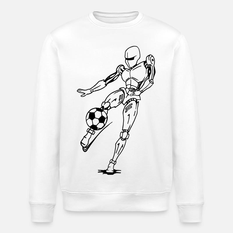 Kick it! - Sweat bio ROLLER Stanley/Stella Unisexe - blanc