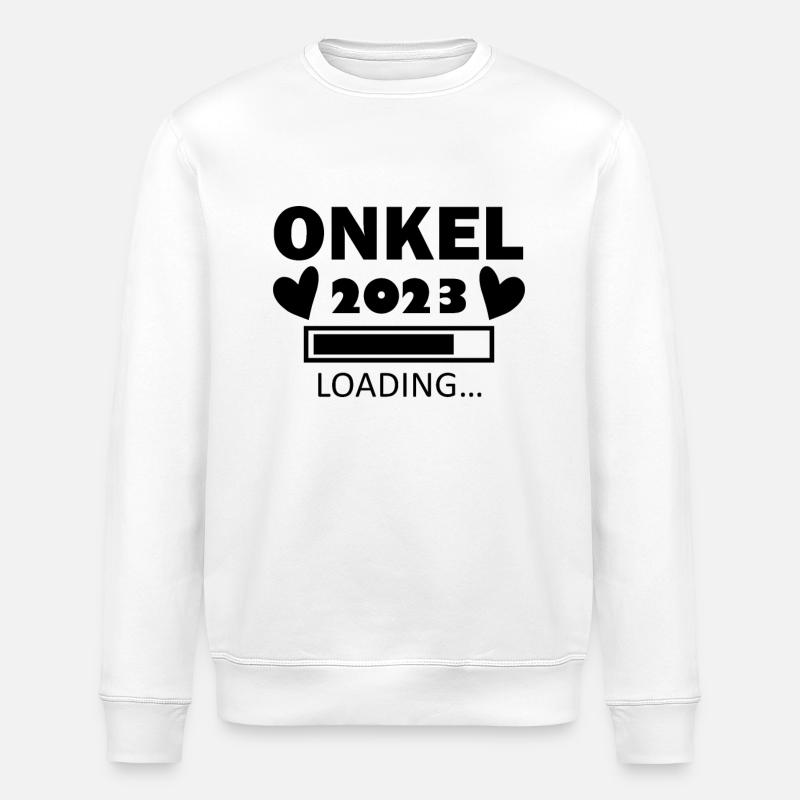 Onkel 2023 Loading - Stanley/Stella Unisex Bio-Sweatshirt ROLLER - Weiß