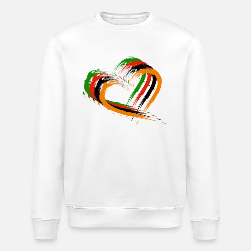 Sambia - Stanley/Stella Unisex Bio-Sweatshirt ROLLER - Weiß