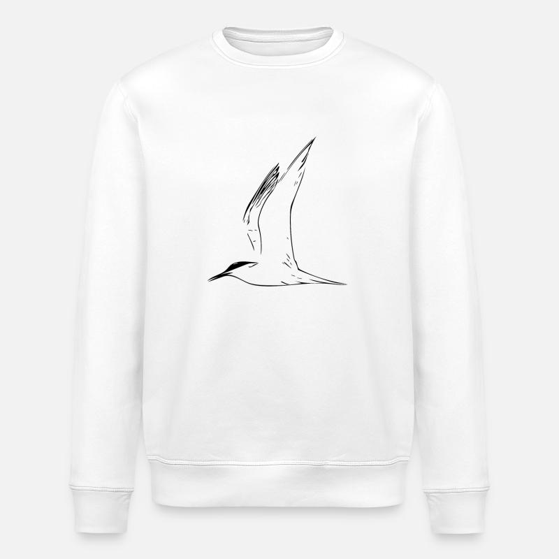 mouette - Sweat bio ROLLER Stanley/Stella Unisexe - blanc